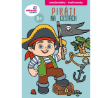 Ditipo Zábavné učení omalovánky Piráti na cestách 16 stran 147 x 210 mm