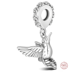 Sterlingové stříbro 925 Okouzlující styl kolibříka, přívěsek na náramek zvíře