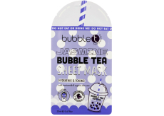 Bubble´t Jasmine Bubble Tea textilní hydratační maska pro všechny typy pleti 20 ml
