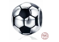Charm Sterlingové stříbro 925 Fotbalový míč, korálek na náramek sport