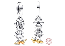 Charm Sterlingové stříbro 925 Disney 100. výročí Minnie Mouse, přívěsek na náramek