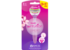 Wilkinson Xtreme 3 My Intuition Comfort Cherry Blossom holicí strojek pro ženy 4 kusy