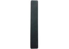 Pilník na nehty plochý černý hranatý 18 cm