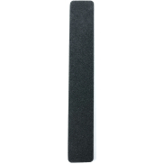 Pilník na nehty plochý černý hranatý jemný 18 cm