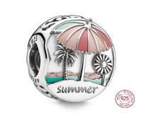 Charm Sterlingové stříbro 925 Léto na pláži - Summer, korálek na náramek cestování