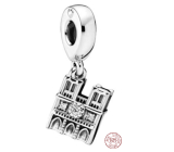 Charm Sterlingové stříbro 925 Notre Dame, přívěsek na náramek cestování