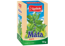 Apotheke Máta peprná - list bylinný čaj sypaný na podporu zažívání 75 g