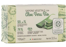 Iteritalia Bio Aloe Vera přírodní toaletní mýdlo 100 g
