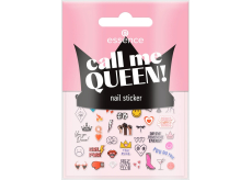 Essence Call me Queen! nálepky na nehty 45 kusů