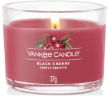 Yankee Candle Black Cherry - Zralé třešně vonná svíčka votivní sklo 37 g