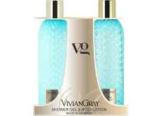 Vivian Gray Jasmín a Patchouli luxusní sprchový gel 300 ml + luxusní tělové mléko 300 ml, kosmetická sada