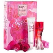 Rose of Bulgaria parfémovaná voda 50 ml + krém na ruce s růžovou vodou 75 ml + mýdlo ve tvaru růže 3 x 30 g, dárková sada pro ženy