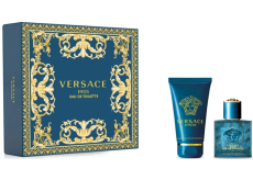 Versace Eros pour Homme toaletní voda 30 ml + sprchový gel 50 ml, dárková sada pro muže