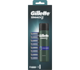 Gillette Mach3 Extra Comfort gel na holení 200 ml + náhradní hlavice 8 kusů pro muže