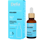 Delia Cosmetics Collagen 96% hydratační sérum na obličej, krk a dekolt s kolagenem 30 ml