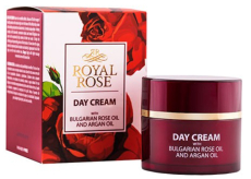 Royal Rose denní krém s růžovým a arganovým olejem pro všechny typy pleti 50 ml