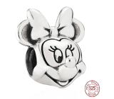 Charm Sterlingové stříbro 925 Disney Minnie portrét, korálek na náramek