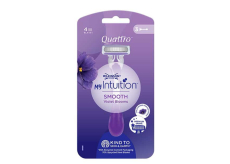 Wilkinson My Intuition Quattro Smooth Violet Bloom holicí strojek pro ženy 3 kusy