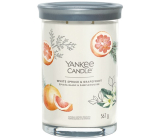 Yankee Candle White Spruce & Grapefruit - Bílý smrk a grapefruit svíčka Signature Tumbler velká sklo 2 knoty 567 g