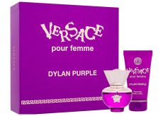 Versace Dylan Purple parfémovaná voda 30 ml + tělové mléko 50 ml, dárková sada pro ženy