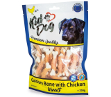 KidDog Calcium bones with chicken breast kuřecí prsa na kalciové kostičce, masová pochoutka pro psy 250 g