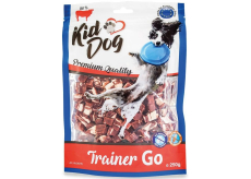 KidDog Trainer go mini hovězí kostičky, masová pochoutka pro psy 250 g