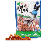 KidDog Trainer go mini kostičky s králíkem a brusinkami, masová pochoutka pro psy 250 g