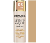 Dermacol Infinity Víceúčelový make-up a korektor 03 Sand 20 g