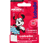 Labello Cherry Cupcake Minnie Disney balzám na rty pro děti 4,8 g, věk 3+