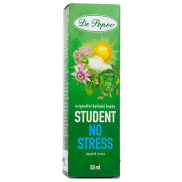 Dr. Popov Student No stress bylinné kapky zahánějící strach a nervozitu 50 ml