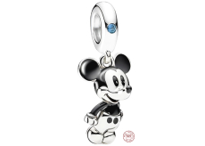 Charm Sterlingové stříbro 925 Disney myšák Mickey Mouse, přívěsek na náramek film