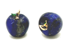 Lapis Lazuli Ametyst Jablko poznání přívěsek, přírodní kámen 2,7 x 15 mm, kámen harmonie