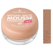 Essence Natural Matte Mousse Foundation pěnový make-up 01 16 g