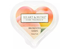 Heart & Home Broskvová vášeň Sojový přírodní vonný vosk 26 g
