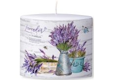 Emocio Lavender Provence vonná svíčka elipsa 115 x 53 x 100 mm