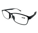 Berkeley Čtecí dioptrické brýle +2 plast černé 1 kus MC2269