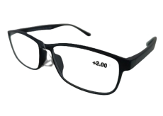 Berkeley Čtecí dioptrické brýle +2 plast černé 1 kus MC2269