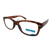 Berkeley Čtecí dioptrické brýle +2 plast, oranžovo-hnědé černé fleky 1 kus R4007-20 INfocus