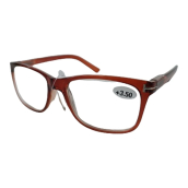 Berkeley Čtecí dioptrické brýle +3,5 plast červené 1 kus MC2194