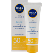 Nivea Sun UV Face Sensitive OF 50 krém na opalování pro citlivou pleť 50 ml