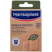 Hansaplast Green & Protect udržitelná textilní náplast 20 kusů