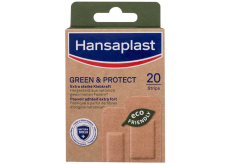 Hansaplast Green & Protect udržitelná textilní náplast 20 kusů