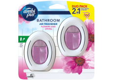 Ambi Pur Bathroom Flower & Spring osvěžovač vzduchu do koupelny 2 x 7,5 ml, duopack