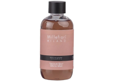 Millefiori Milano Natural Silk & Rice Powder - Hedvábí & rýžový prášek Náplň difuzéru pro vonná stébla 250 ml