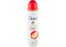 Dove Advanced Care Broskev antiperspirant deodorant sprej pro ženy 150 ml
