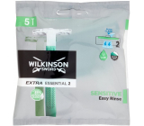Wilkinson Extra Essential Sensitive 2 jednorázový holicí strojek 2 břitý pro muže 5 kusů