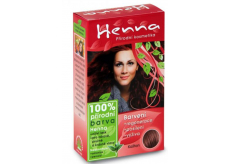 Henna Přírodní barva na vlasy Kaštan 117 prášková 33 g