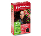 Henna Přírodní barva na vlasy Černá 122 prášková 33 g