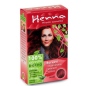 Henna Přírodní barva na vlasy Bordó 121 prášková 33 g