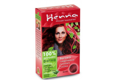 Henna Přírodní barva na vlasy Bordó 121 prášková 33 g